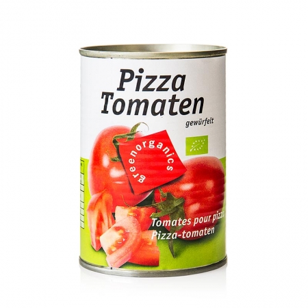 Tomaten Stücke, Green, Organic, BIO, 400g