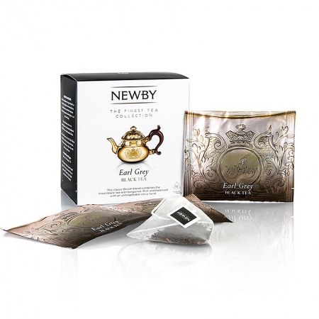 Newby Tea Earl Grey, schwarzer Tee, 37,5g, 15 St