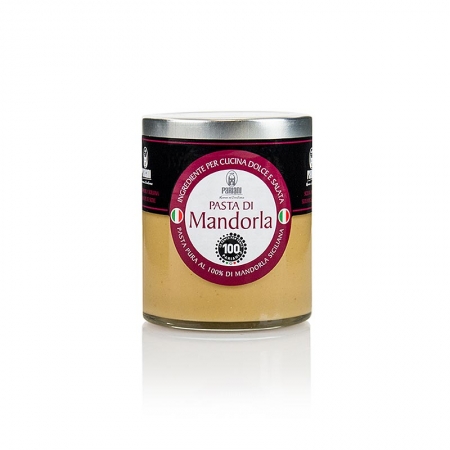 Mandelpaste, Sizilianische Mandeln, Pariani, 180g