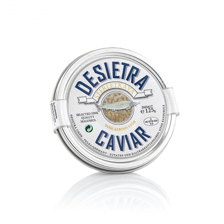 Desietra Selection Kaviar vom Albino-Sterlet, Aquakultur Deutschland, 125g