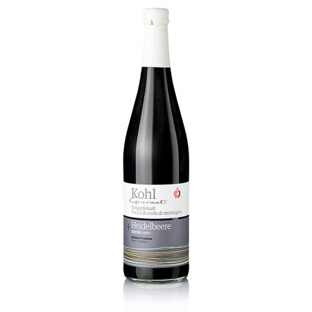 Gourmet PLUS Bergapfelsaft + Heidelbeere, 750 ml