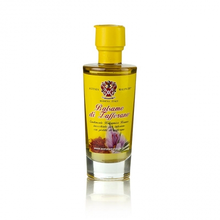 Balsamo di Zafferano, Condiment mit Safran, 8 Jahre, Malpighi, 100 ml