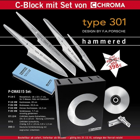 Chroma Set X-Mas "C-Block Hammered", 9 tlg.