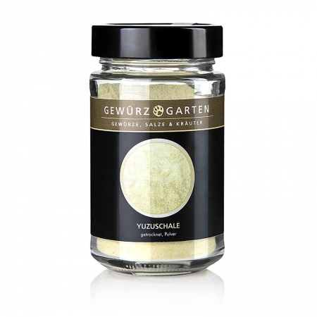 Gewürzgarten Yuzu Schalen-Pulver, 100% Yuzu, Japan, 45g
