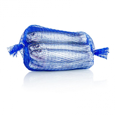 Schokoladen- Sardinen, Milchschokolade, Netz, Michel Cluiziel, 90g, 6 St