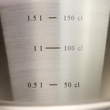 Preview: deBUYER Rührschüssel mit Silikonboden, Ø20cm, 1 St