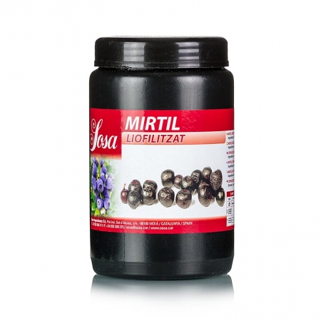 Gefriergetrocknete Blaubeeren (Heidelbeeren), ganz, 60g