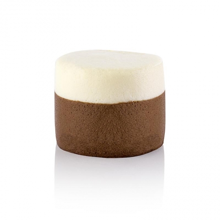 Preview: BOS FOOD Sweet Classics - Törtchen weiße & dunkle Schokomousse, TK, 850g, 16 x 80ml