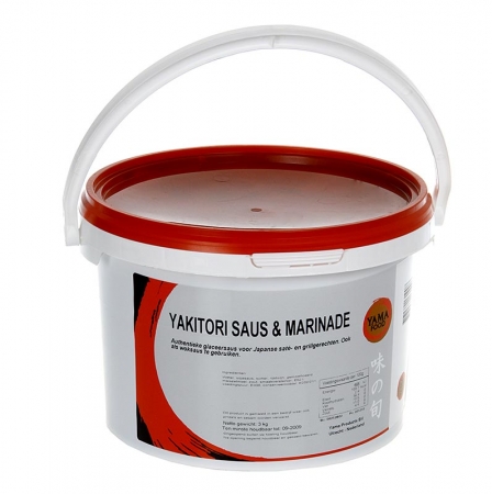 Yakitori Sauce, für gegrilltes Geflügelfleisch, dickflüssig, 3 kg