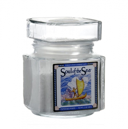 Hawaii Kai Soul of the Sea "Papohaku", weißes Pacific-Salz, Hawaii, 340g