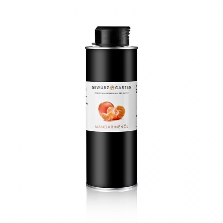 Gewürzgarten Mandarinenöl in Rapsöl, 250 ml