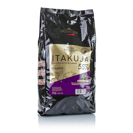 Itakuja Bitter, dunkle Couverture, Callets, 55% Kakao, 3 kg