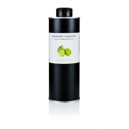 Gewürzgarten Limettenöl in nativem Olivenöl extra, 500 ml