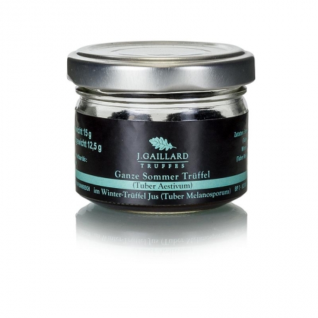 Sommertrüffel, ganze Trüffel, im Wintertrüffelsaft, Gaillard, 15g