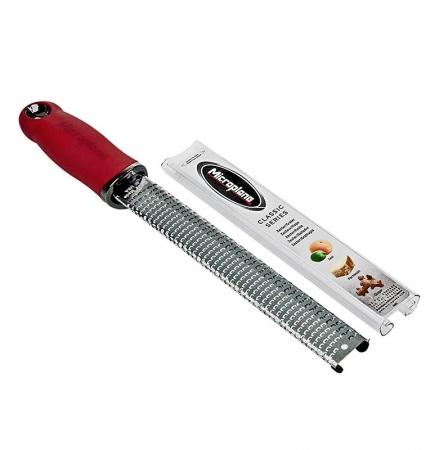 Premium Classic - Stab, Zesten Reibe, Griff rot/soft-touch, 1 St