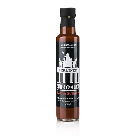 Kornmayer - Berliner Currysauce, Extra Scharf, 250 ml