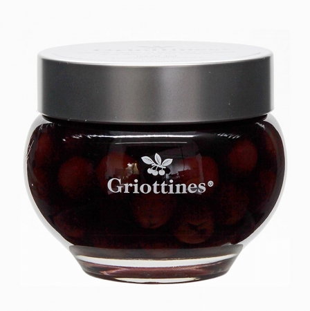 Preview: Griottines Original - Wildsauerkirschen, in Kirschwasser, o. Kern, süß, 15% vol., 400g