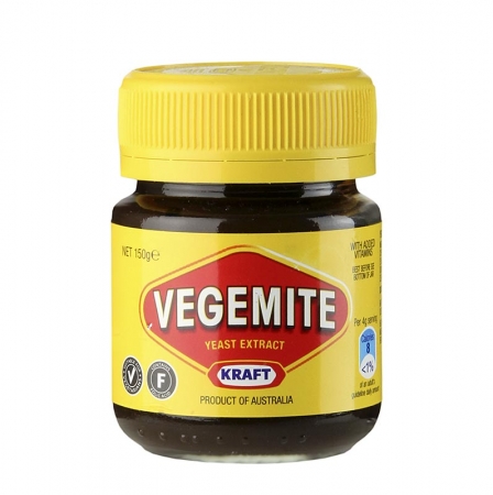 Vegemite - konzentriertes Hefeextrakt, Würzpaste als Brotaufstrich, Kraft Foods, 220g