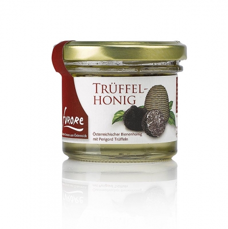 Bregenzerwälder Trüffel-Honig, mit Perigord-Trüffelstücken, Furore, 120g