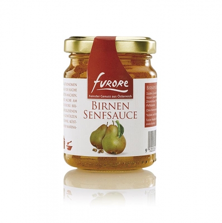 Furore - Birnen-Senf-Sauce, mit Stücken, 180g