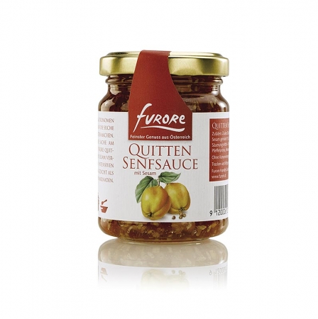 Furore - Quitten-Senf-Sauce, mit Sesam, 180g