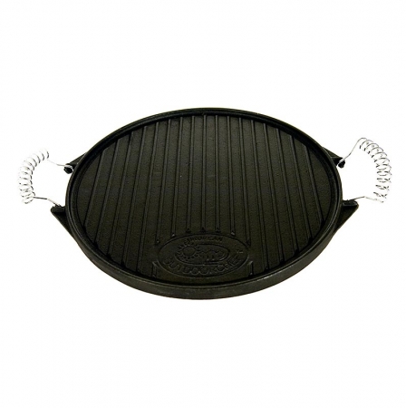 Outdoorchef-Zubehör- Gusseisenplatte S, für City 420, 2 Griffe, ø 33cm, 1 St