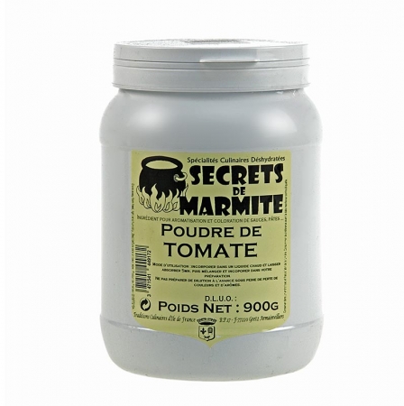 Tomaten Micro-Pulver, zum Färben und Aromatisieren, Secrets de Marmite / Soripa, 900g