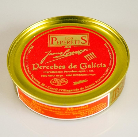 Entenkamm-Muscheln - Percebes de Galicia, Jesus Lorenzo, 120g