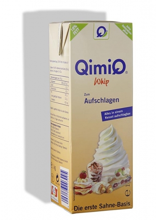 Preview: QimiQ Whip Natur, zum Aufschlagen für süße & pikante Cremes, 19% Fett, 1 kg
