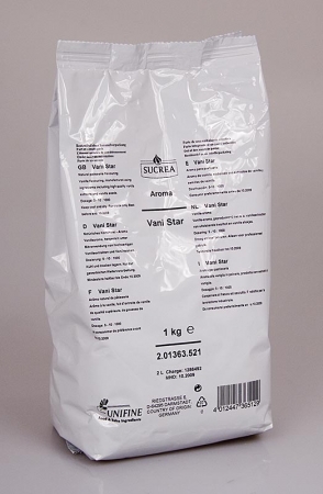 Vani-Star mit Stippen, natürliches Vanille-Aroma Pulver, Sucrea, 1 kg