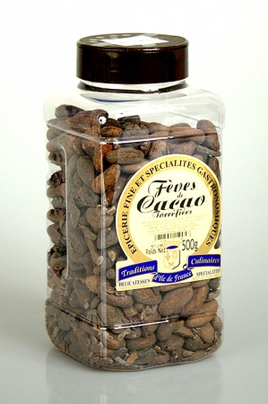 Kakaobohnen Grue, geröstet und ganz, Soripa, 500g