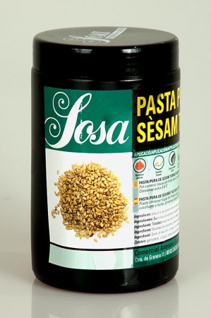 Paste - Sesam, ungeschält, geröstet, 100%, Sesam Torrat, 1 kg