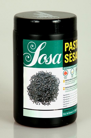 Paste - Sesam, roh, schwarz, 100%, Sesam Negre, 1 kg