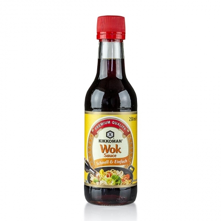 Soja-Sauce - für den Wok, Kikkoman, Japan, 250g