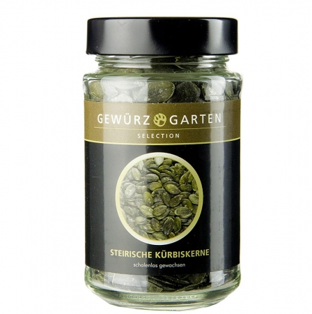 Gewürzgarten Steirische Kürbiskerne, schalenlos gewachsen, 140g