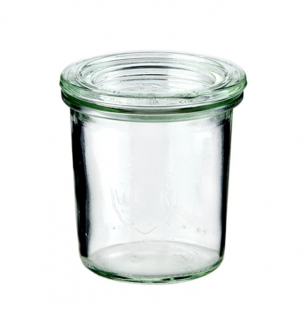 Mini-Sturzform, ø 60mm, 70mm hoch, 140 ml, ohne Klammern u. Gummiring, Weck, 1 St