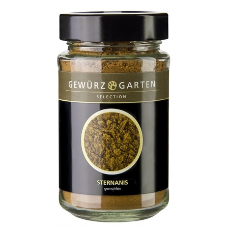 Gewürzgarten Sternanis, gemahlen, 100g