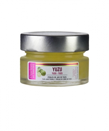 Fruchtkaviar "Yuzu", Perlgrösse 5mm, Sphären, Les Perles, 50g