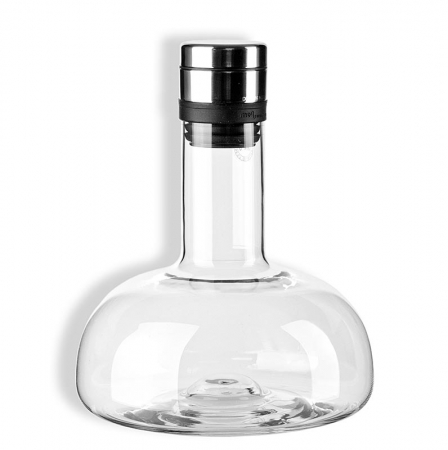 Weinkaraffe "Wine Breather", aus Glas, für Rotwein, 21cm hoch, 1 St