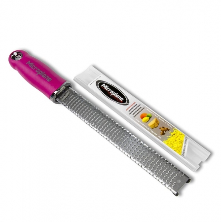 Premium Classic - Stab, Zesten Reibe, Griff pink/soft-touch, 1 St