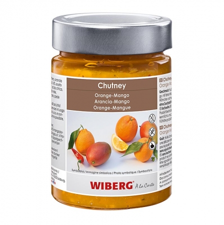 WIBERG Chutney Orange-Mango, 390g
