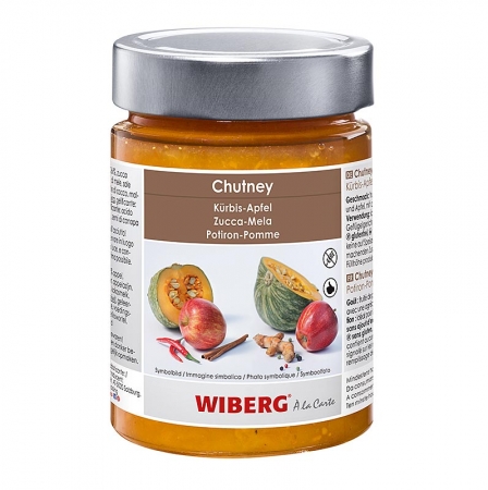WIBERG Chutney Kürbis-Apfel, 390g