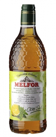 Preview: Essig-Condiment, mit Honig, Kräutern, Basilikum & Zitrone, 3,8% Säure, Melfor, 1 l