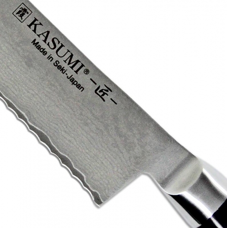 Preview: Kasumi MP-10 Masterpiece Damast Brotmesser, 25cm, 1 St