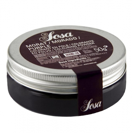 Lebensmittelfarbe, violett, wasserlösliches Puder, 70g