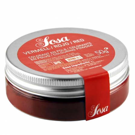 Lebensmittelfarbe, rot, wasserlösliches Puder, 70g