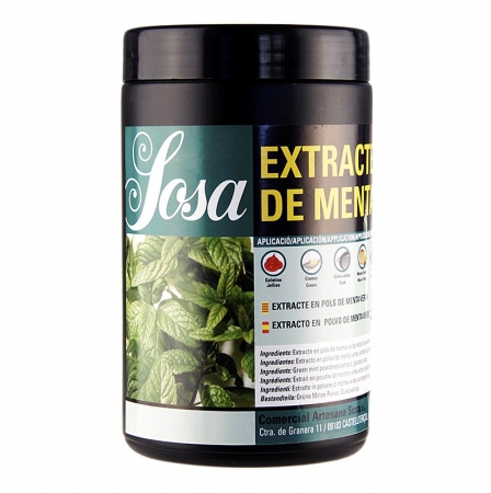 Pulver - Minze, grün, 500g