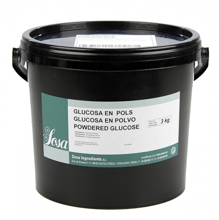Glukose Pulver, 3 kg