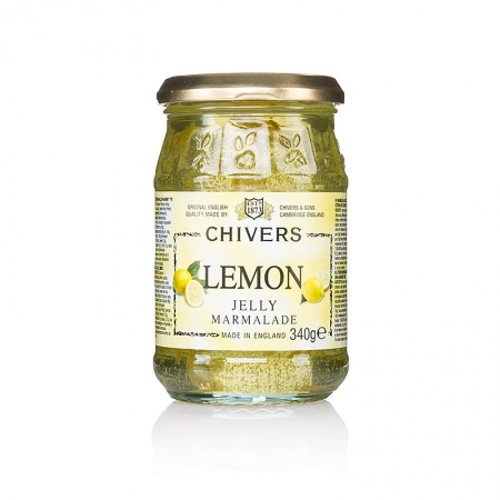 Lemon Marmelade - mit feingeschnittenen Zitronenschalen, Chivers, 340g