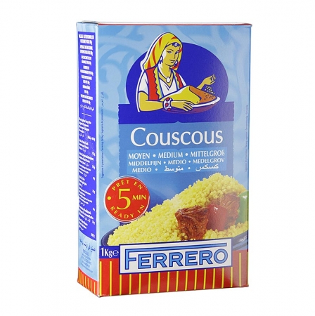 Cous-Cous, medium, Quick - 5 Minuten Zubereitungszeit, 1 kg